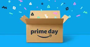 A box with the words " prime day ".